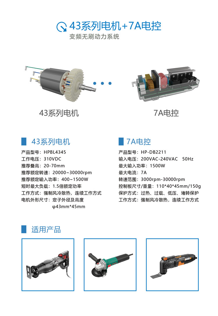 華頻電機(jī)電控參數(shù)